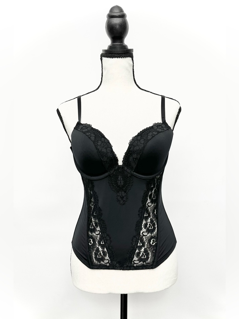 LaSenza Black Lace Bustier